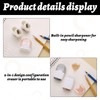 Pencil Sharpener with Eraser, 2PCS Portable Rubber and Sharpener 2