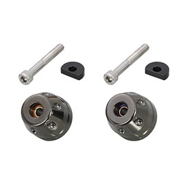 Kitaco 506-1310130 Bar End Cap (DLC Coating) Super Cub C125 (JA48/JA58/JA71) CT125 Hunter Cab (JA55/JA65)