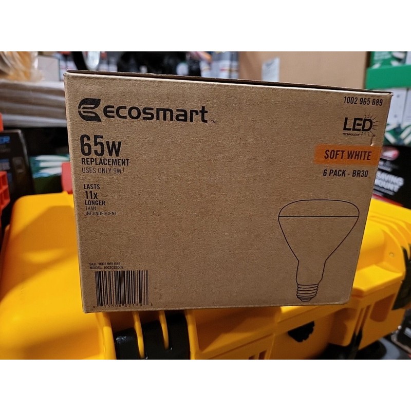 Led 65-Watt BR30 Dimmable LED Light Bulb Soft White (6