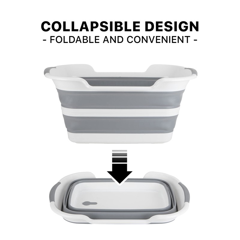 Gigco21 Collapsible Pet Bathtub with Water Drainage Hole and Plug