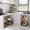 Under Sink Organizer, Pull Out Cabinet Organizer 2 Tier Slide