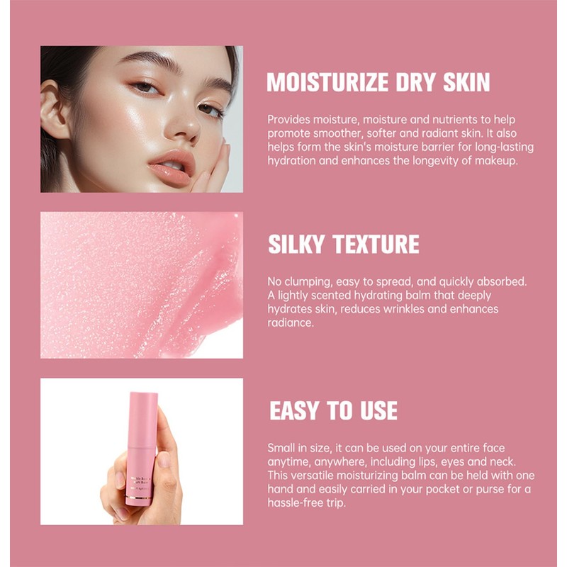 2PCS Portable Skin Reviving Stick for Face Eye Neck, Multi