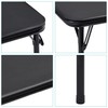 VECELO 24'' Kids Folding Activity Card Table, with Ultra Soft