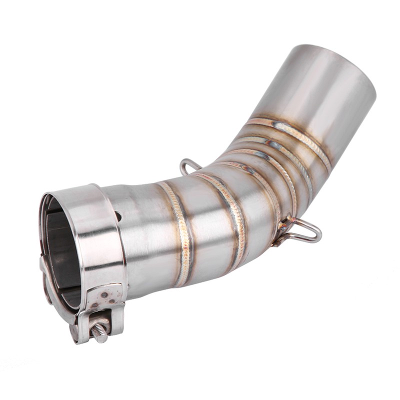 Motorcycle Full Exhaust System Middle Pipe Link Connect for Kawasaki