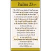 Sterling Gifts Lord Is My Shepherd Pocket Prayer Cards Memorial