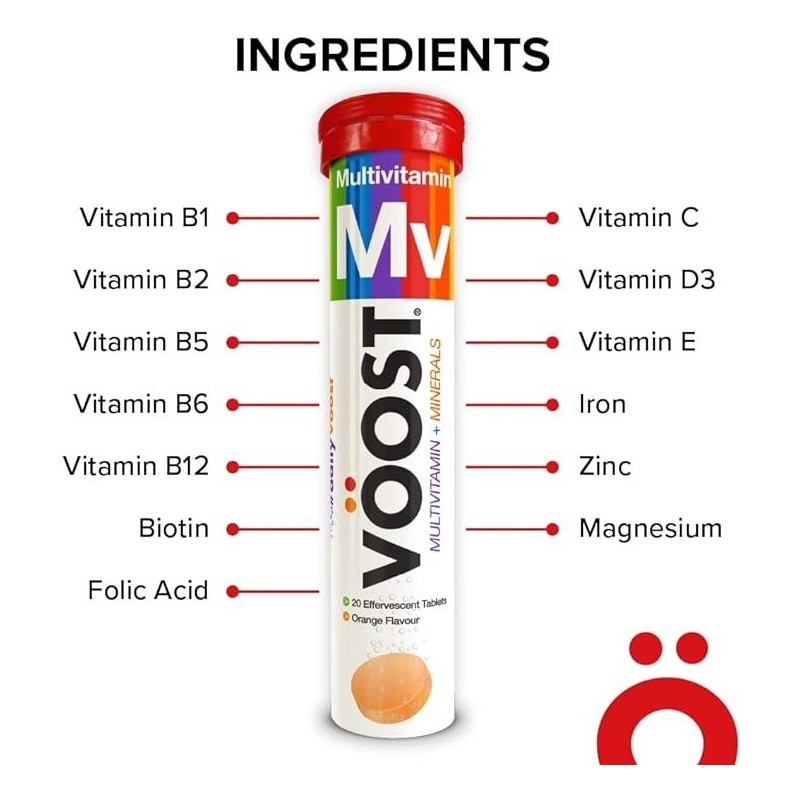 Voost Effervescent Multivitamin 40 Pack