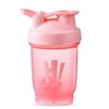 hzbaiyi Protein Shaker Bottle with Mixing Ball Leakproof Flip On