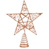 com-four® Decorative Star Christmas - Metal Christmas Tree Decoration -