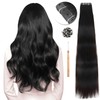HANNE 20 Inch Genius PU Hair Extensions Real Human Hair