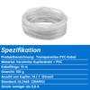 15 m 28AWG PVC Cable Transparent 2 Core Lights Cable