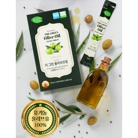 Olive Oil Stick Drinking Individually Packed Olive Oil Disposable 42 Packets / 올리브오일 스틱 마시는 개별포장 올리브오일 일회용 42포