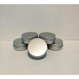 Meliars Envase  Pomadera Aluminio Metal 10 Grs ( 20 Piezas)