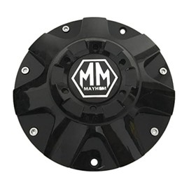 Mayhem Wheels C709501B C108060B 71312090F-12 Gloss Black Wheel Center Cap