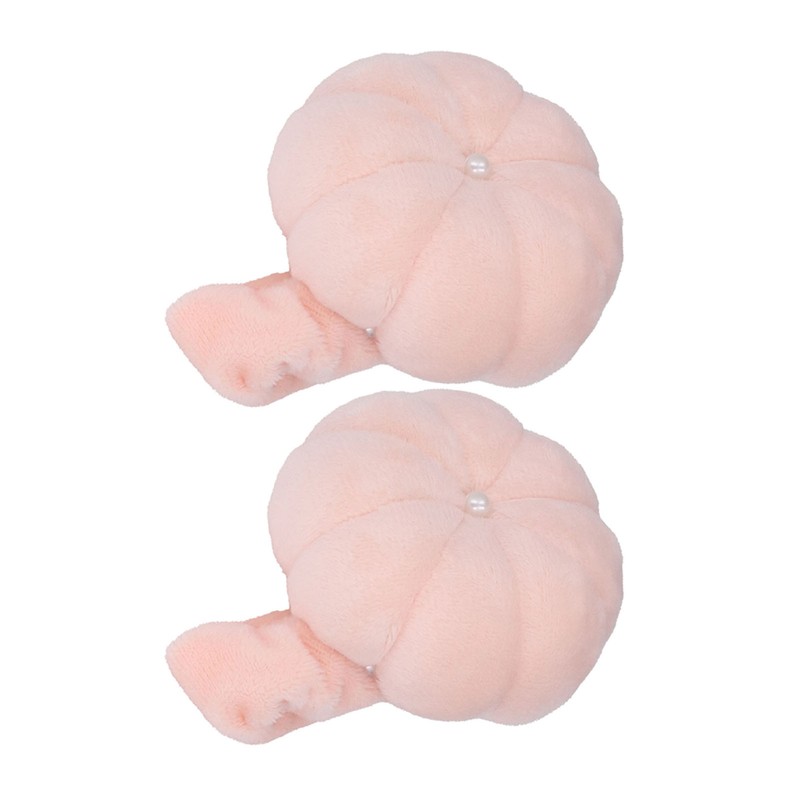 2 PCS Pin Cushion Pumpkin Shape Wrist Strap Design Portable