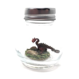 1 Inch Pet Dragon Miniature Red with Adoption Certificate