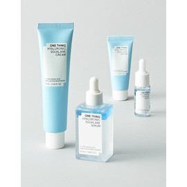One Thing [원씽] 히알루로닉 스쿠알란 세럼 50ml+크림 70ml 기획세트(+세럼&크림 미니어처 증정) [One Thing] Hyaluronic Squalane Serum 50ml + Cream 70ml Planning Set (+ Miniature Serum & Cream Gift)