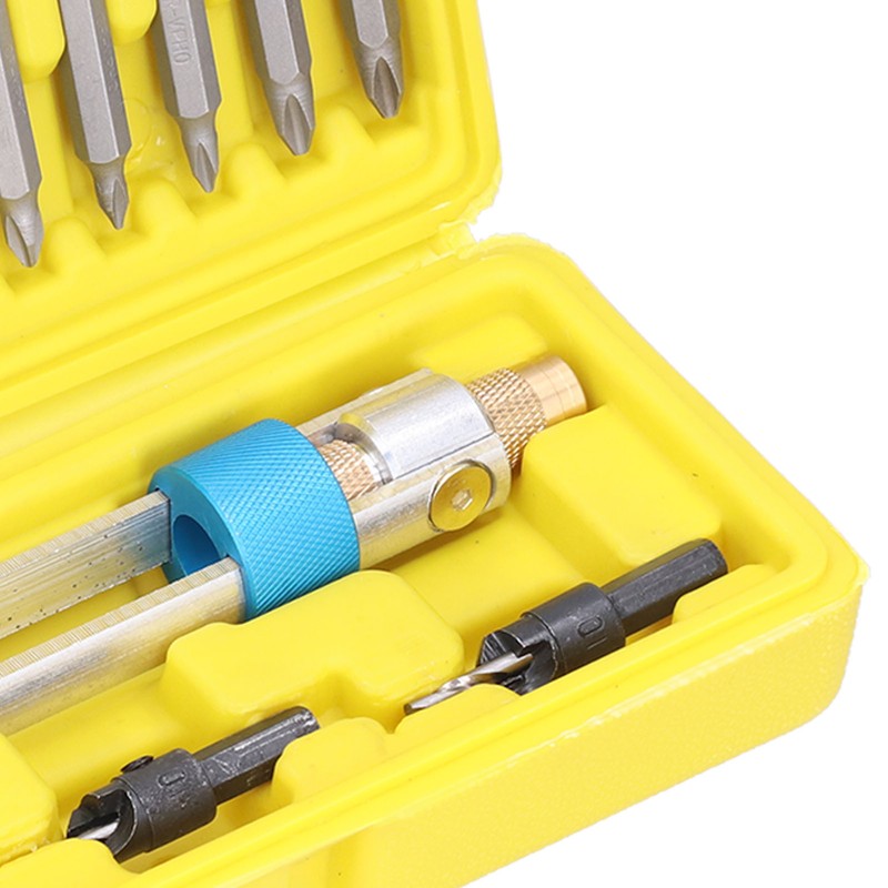 20Pcs Screwdriver Converter 180° Rotation Various Specifications Multifunctional Drill Driver