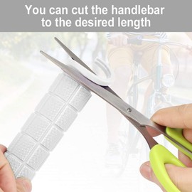 HASAGEI Bicycle Grips Ergonomic Bicycle Grips Handlebar Grips Handlebar Grip Hand Grips 1 Pair Non-Slip Soft Rubber