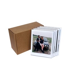 3.5 x 4.25" Polaroid Picture Frame for i-Type/600/SX-70/OneStep+/Instax Wide Square 300/200/210, Desktop Acrylic Picture Frame for Instant Color I-Type Film, 5 Pcs)