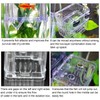 Shrimp Fish Breeding Box,Guador 2 Pcs Multi Functional Double Layer