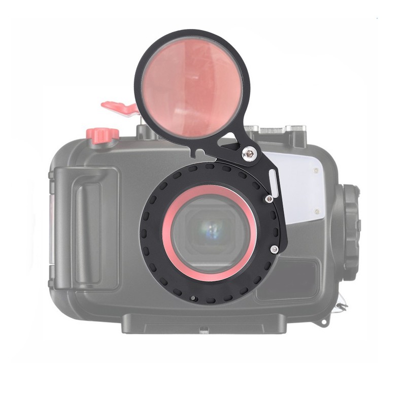 67mm Filter Ring Mount Adapter Clamp for Lens Waterproof Underwater