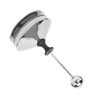 Manual Milk Frother 304 Stainless Steel Double Layer Brushed Process