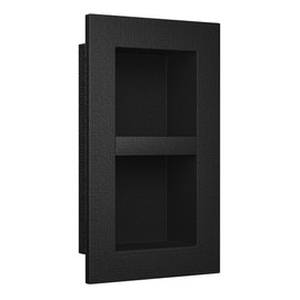 Bernkot Tile Ready Shower Niche, Interior 6.5'' x 13'' Shower Footrest Niche for Bathroom Shower Wall, Pre-fabricated Wall Niche Ready to Tile (6.5'' x 13'')