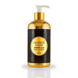Hamidi Luxury Amber Oud Body Lotion For Women 500ML (16.9 OZ) Ultra Moisturizing Lotion For Dry Skin Nourishing And Replenishes Dry Skin A Sweet Fragrance, Body Lotion for Radiant Skin