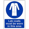 V Safety Lab Coats Must Be Worn In This Area
