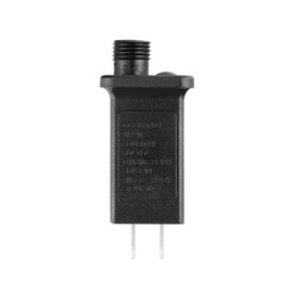 Digipartspower 30V 0.2A LED Transformer Model JT-EL/FC300V0200-C Class 2 Power IP44 LED Light Controller Low Voltage Transformer Compatible with Christmas String Light Inflatable Decorations