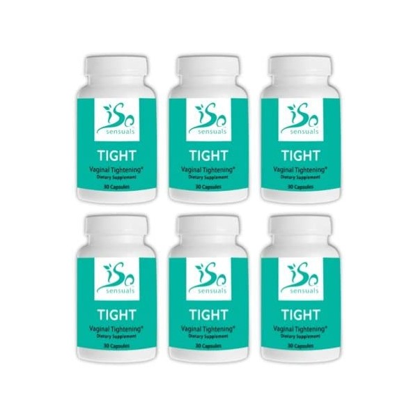 IsoSensuals TIGHT Vaginal Tightening Pills - 6 Bottles