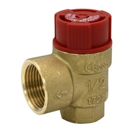 '12128 VARIOSAN Membrane Safety Valve 1/2 3 Bar for Closed Heating Systems