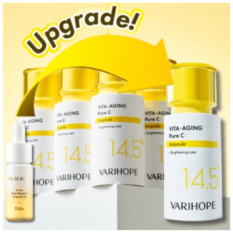 VARI:HOPE 8 Days Vita‑Aging Pure C Ampoule 20ml