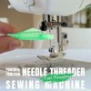 2025 New Fish Mouth Sewing Machine Needle Threader, Upgraded Automatic