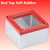 3 Pcs Square Cookie Cutter Set, Stainless Steel Biscuit Cutters