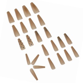 YoYoee Long Fake Nails Tips-Coffin Press on Nails Pink Ballerina False Nails for Women and Girls 24Pcs (gorgeous7)