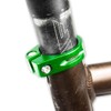 Drahtesel Bicycle Seat Post, Seat Clamp, Clamping Ring with Screw