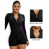 KIWI RATA Long Sleeve Jumpsuits for Women One Piece Bodysuit