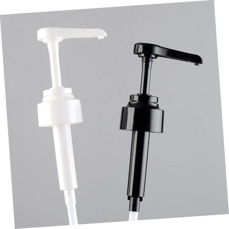 Mobestech 2pcs Black Pump Head for Oil Consumption Bottle Versatile