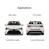 Xpismii 7 Piece 6000K White Interior LED Light Kit Package