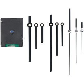 St. Leonhard Radio-Controlled Movement with 3 Hand Sets for Self-Designed Clocks (Dcf Movement, Radio Clock Movement for Wall Clock, Sweeping Second)