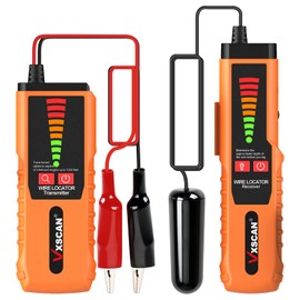 VXSCAN Underground Cable Wire Locator, F04 Wire Tracer Cable Tester with Headphones, Earth Cable Locators for Dog Fence, Cable Irrigation Control Wires