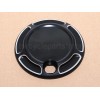 Unbranded Black Cut Fuel Tank Console Door Cover Cap For
