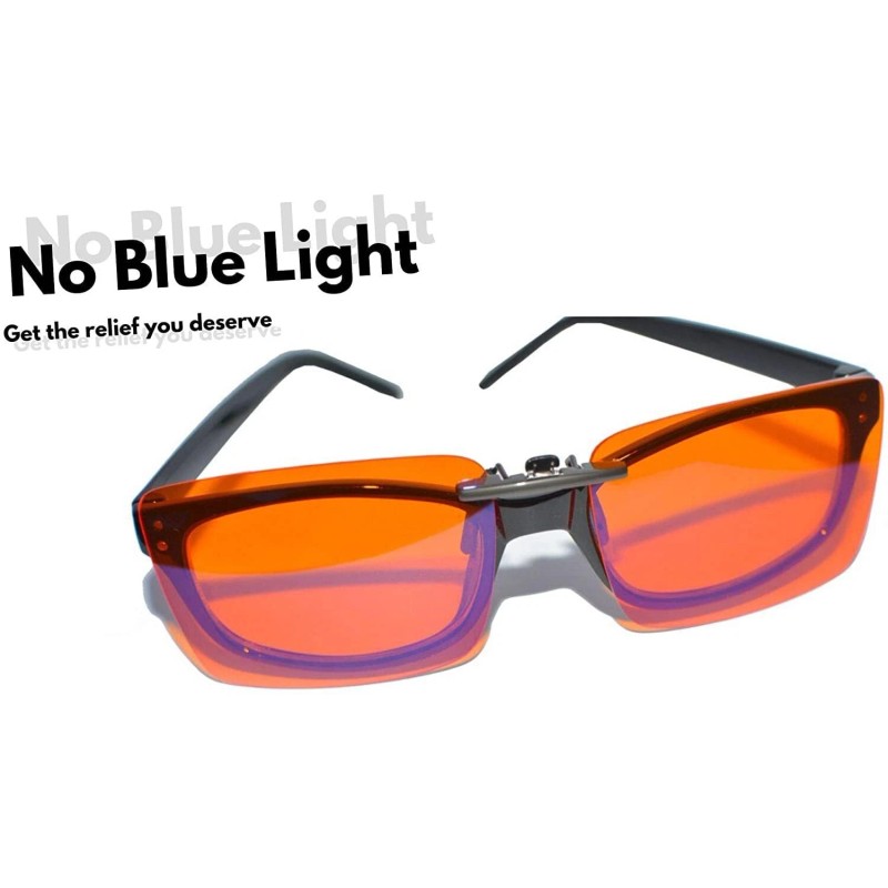 Vyzia Clip On Blue Light Blocking Glasses for Sleep |