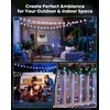 Brightown Solar String Lights Outdoor 60 Led 35.6 Feet 8