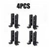 Adjustable Post Anchor Bracket for Wood Supports – Reversible Stainless