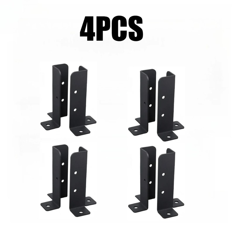 Adjustable Post Anchor Bracket for Wood Supports – Reversible Stainless