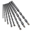 Masonry Twist Drill Bit Set 8pc Metric & Imperial Size