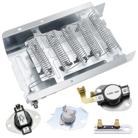 2025 UPGRADED 279838 4531017 W10724237 Dryer Heating Element Kit for Whirlpool Kenmore Maytag Dryer MEDX655DW1 WED4815EW1-3977393 3392519 Thermal Fuse 3977767 3387134 Cycling Thermostat by Blutoget