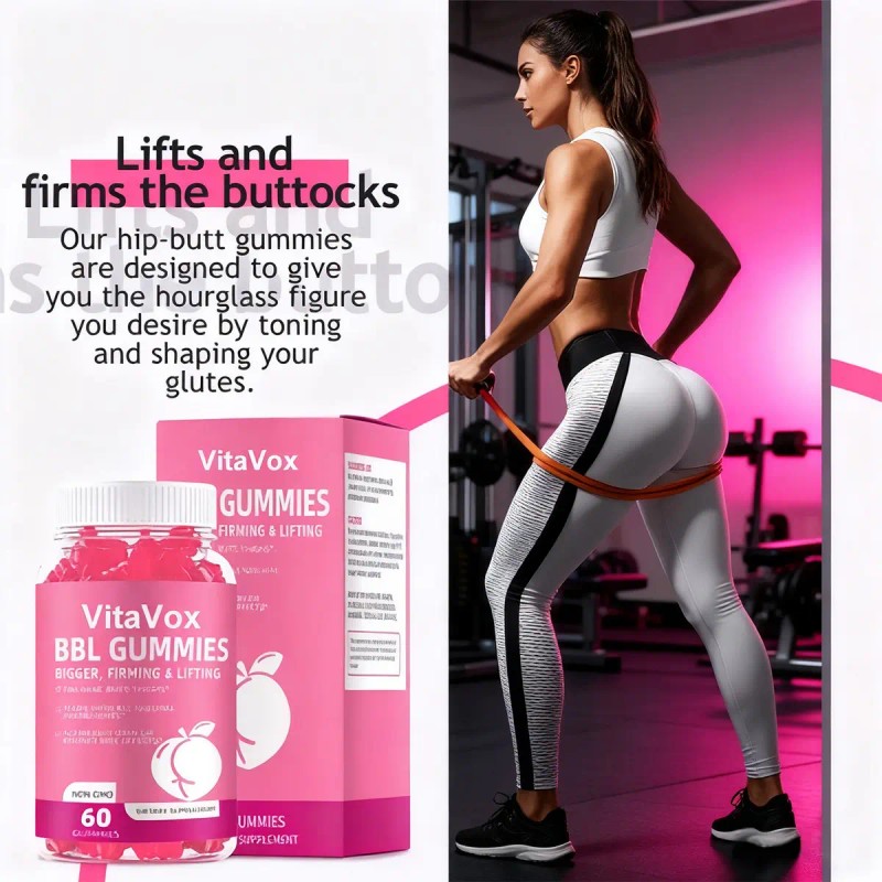 Bbl Gummies Fenogreco Mejora Tu Busto Y Glúteos 60 Uds